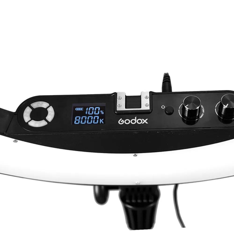 Godox LR160 Black Bi Colour LED Ring Light - additional product view