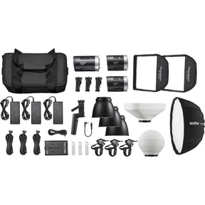 Godox ML-KIT1 daylight 3-head LED light kit