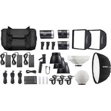 Godox ML-KIT1 daylight 3-head LED light kit