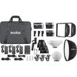 Godox ML-KIT2 bi-colour 3-head LED light kit