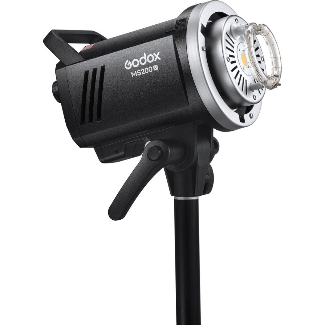 Godox MS 200-V Studio Flash 200ws with LED Modelling Lamp - additional product view