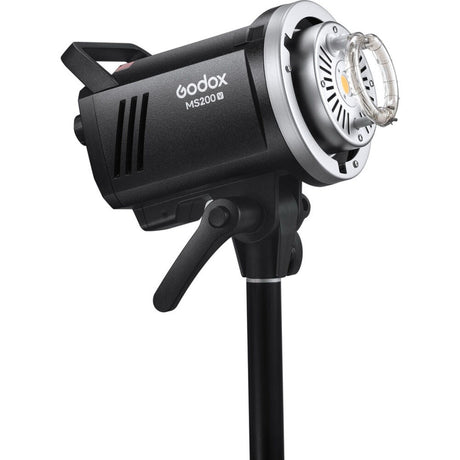 Godox MS 200-V Studio Flash 200ws with LED Modelling Lamp - additional product view
