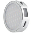 Godox R1 Round RGB LED light in silver