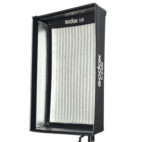Godox softbox and grid for FL100 flexible LED light.