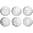 Godox Spotlight Gobo Set 1 VSA-GS1, 6 pack