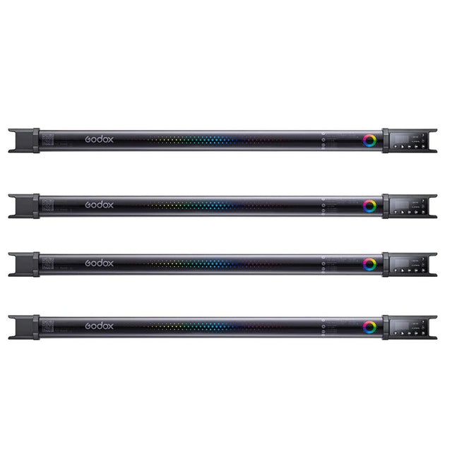 Godox TL60 4 light RGB LED tube light kit, 75cm