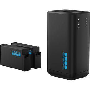GoPro MAX2 dual battery charger with two Enduro batteries
