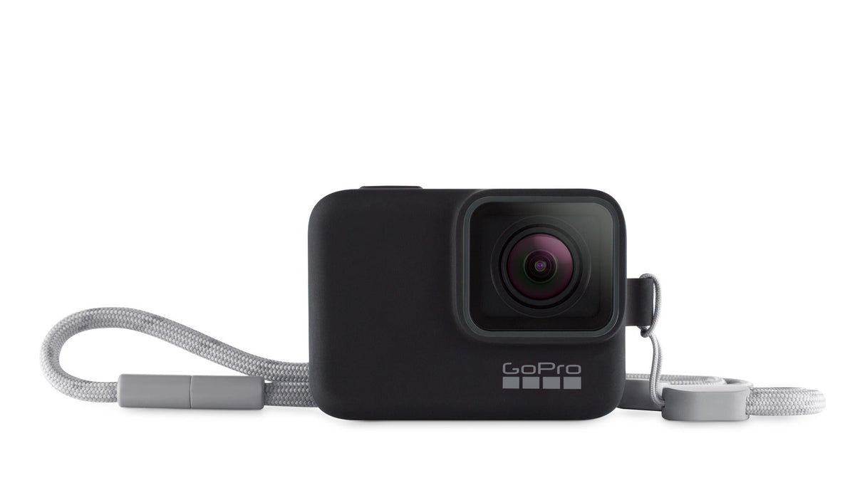 GoPro Sleeve & Lanyard - Black suits HERO 5,6,7, 2018 - additional product view