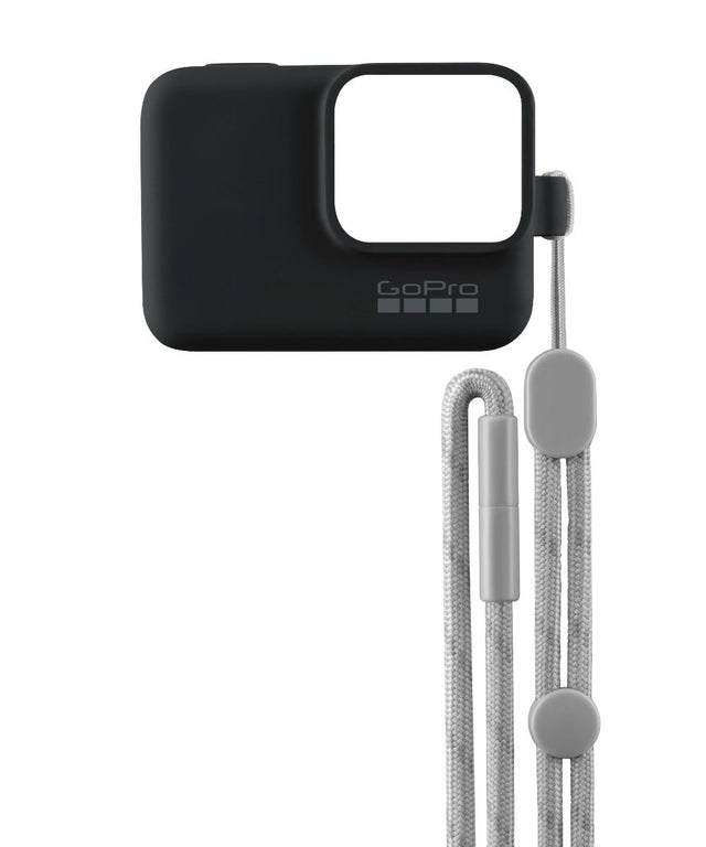 GoPro Sleeve and Lanyard, black, for HERO 5, 6, 7, 2018