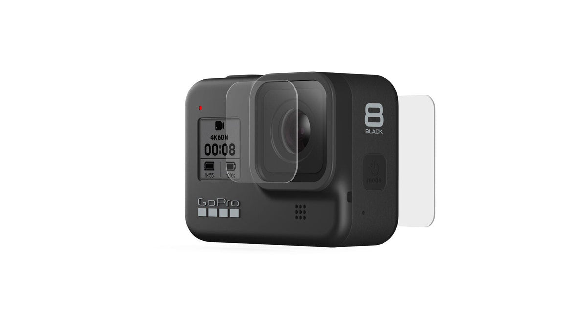 GoPro tempered glass lens and screen protectors for HERO8 Black