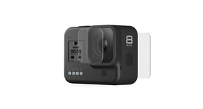 GoPro tempered glass lens and screen protectors for HERO8 Black