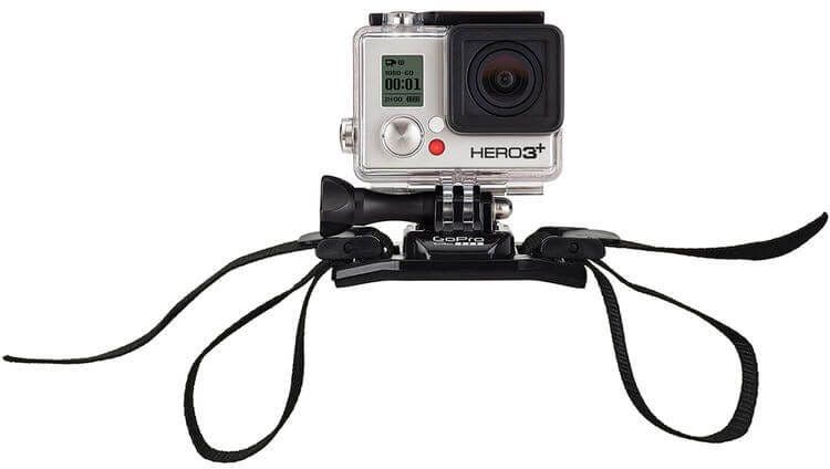 GoPro Vented Helmet Strap Mount, suits all GoPro cameras