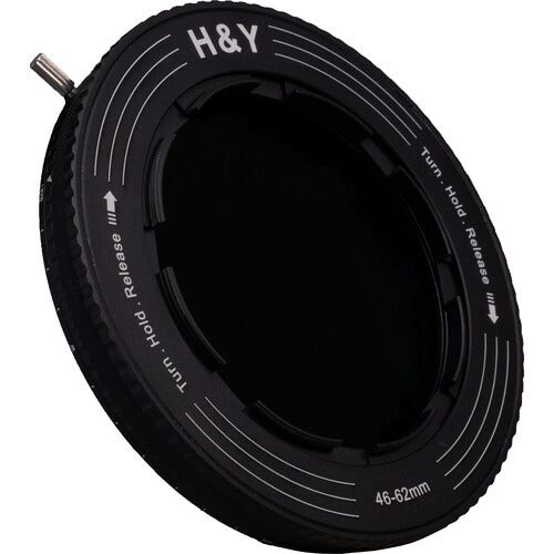 H&Y REVORING Variable Neutral Density and Circular Polarizer filter, 46-62mm