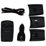 Haldex USB-C Canon Charger for LP-E6, LP-E8 & LP-E17 Includes Car Adaptor - additional product view