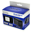 Haldex USB-C Panasonic charger for BLC12, BLF19, BLJ31 and BLK22 with car adaptor