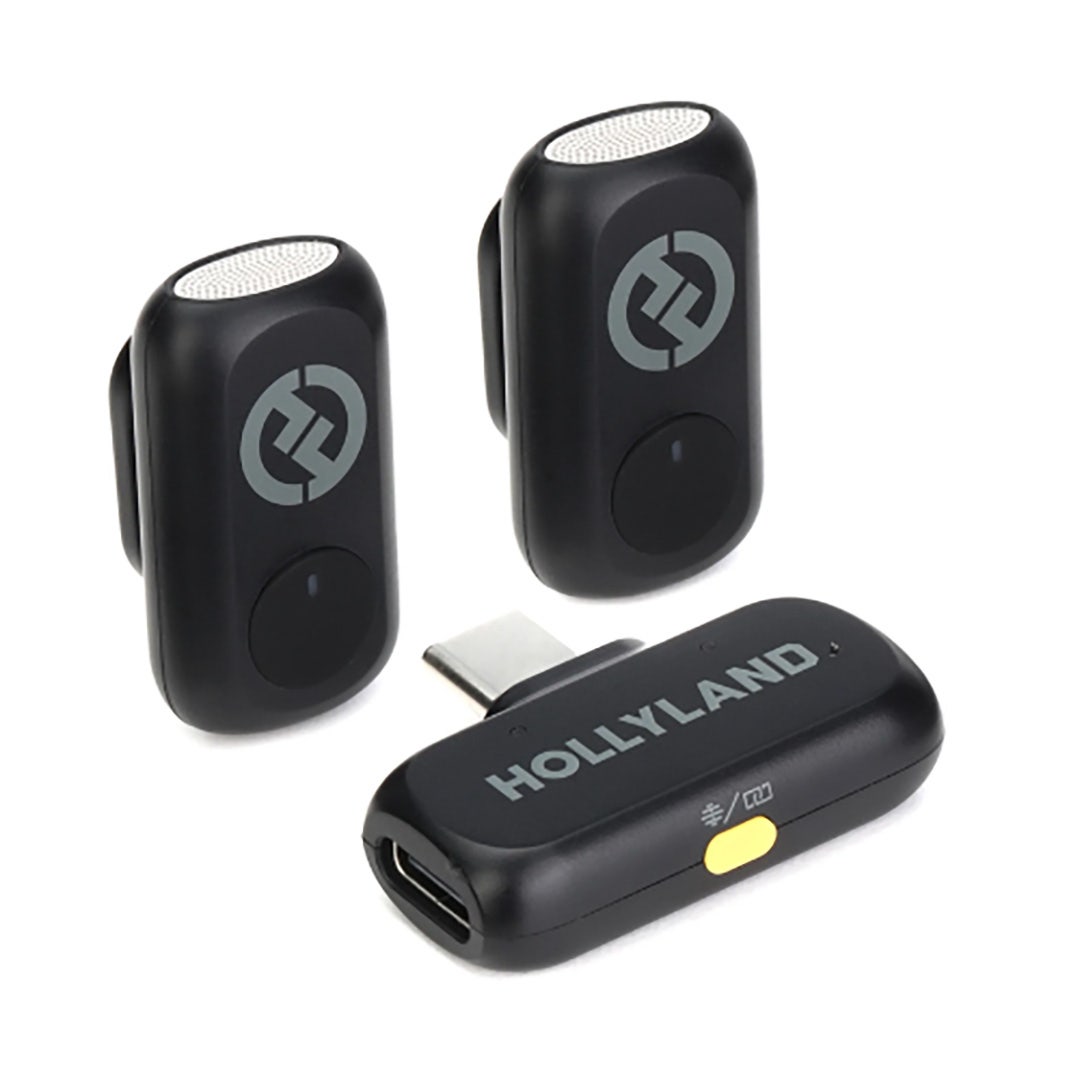 Hollyland LARK A1 Mini Duo (Space Gray, with USB-C RX) Wireless Microphone - additional product view