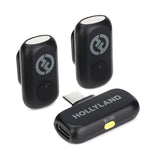 Hollyland LARK A1 Mini Duo (Space Gray, with USB-C RX) Wireless Microphone - additional product view