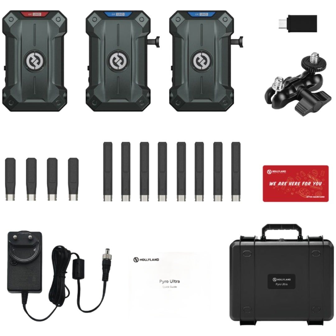 Hollyland Pyro Ultra 1TX & 2RX Wireless Video Transmission System - additional product view