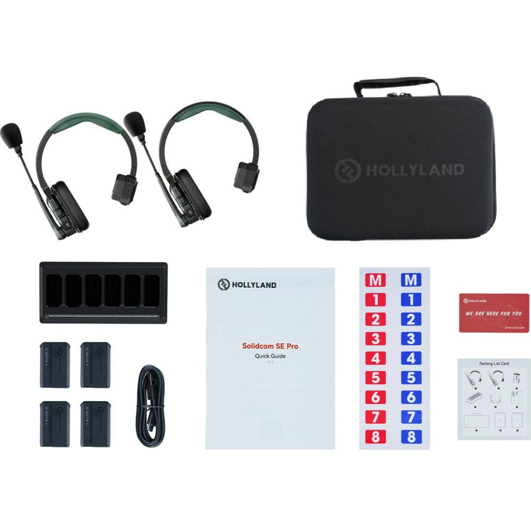 Hollyland Solidcom SE Pro - 2S Noise Cancellation Headset Intercom - additional product view