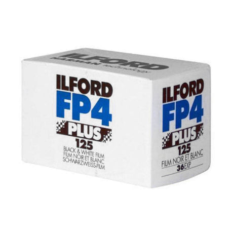 Ilford FP4 Plus 125 ISO 35mm 36 exposure black and white negative film