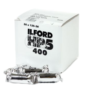 Ilford HP5 PLUS 400 ISO 35mm black and white negative film, 24 exposure, 50 pack