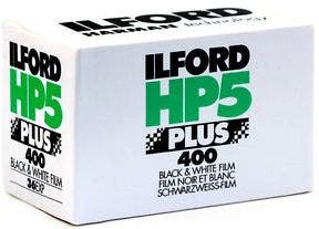 Ilford HP5 Plus 400 ISO 35mm 36 Exposure Black and White Negative Film