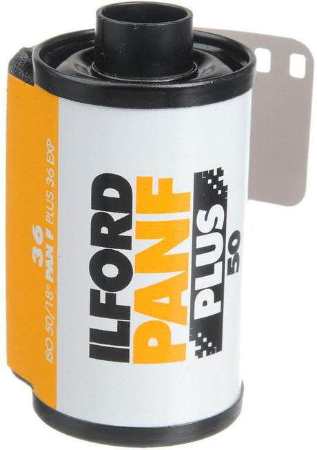 Ilford Pan F Plus 50 ISO 35mm 36 exposure black and white negative film