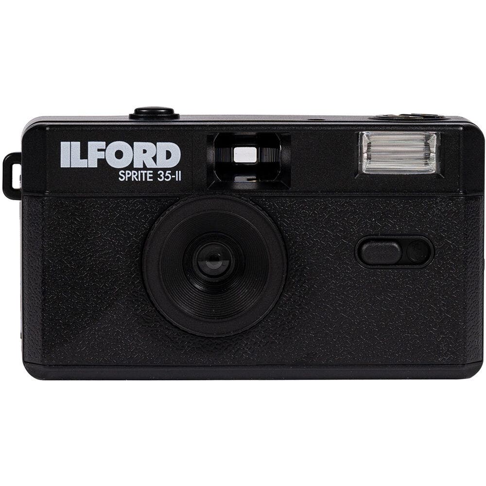 Ilford Sprite 35-II Reusable Camera - Classic Black with Ilford XP2 24 Film - additional product view