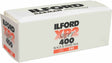 Ilford XP2 Super 400 ISO (C41) Professional 120 roll black and white negative film