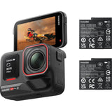 Insta360 Ace Pro 2 action camera dual battery bundle