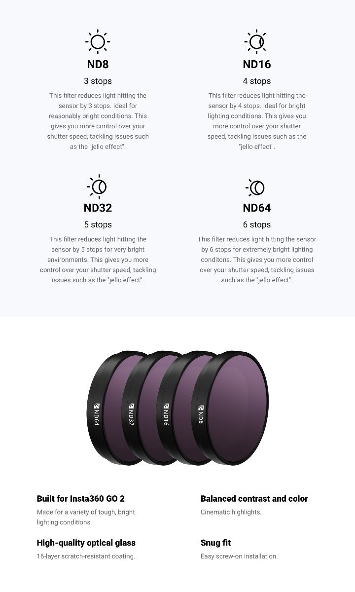 Insta360 GO 2 ND Filter Set - additional product view