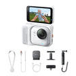 Insta360 GO ULTRA Creator Bundle action camera in white with tripod and stand