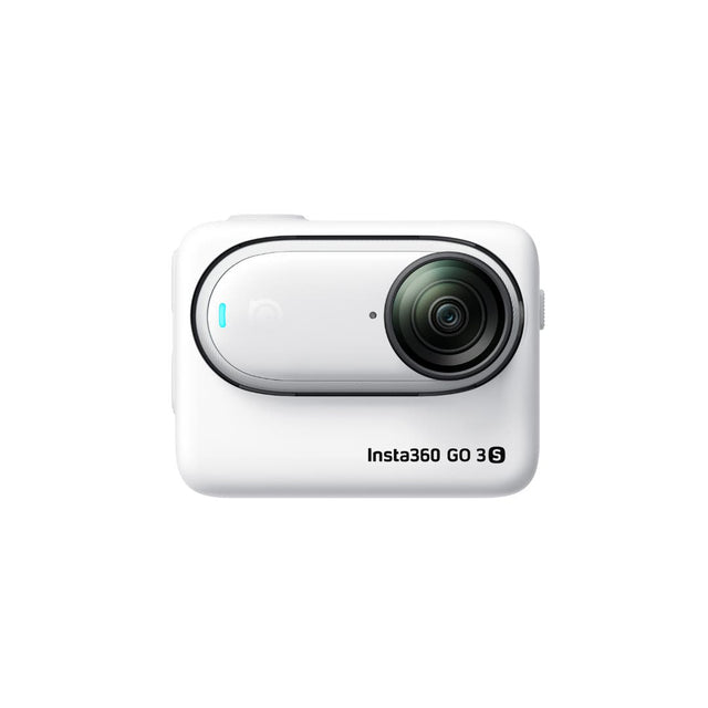 Insta360 GO3S action camera in white with 128GB memory