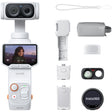 Insta360 Luna Ultra Gimbal Camera, Creator Bundle, Stellar White