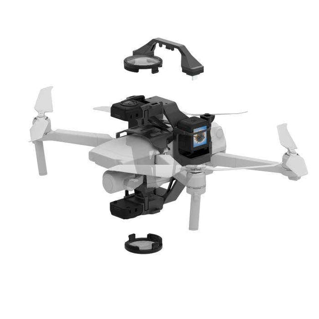 Insta360 ONE R Aerial Edition for DJI Mavic 2 with split-lens 360 mod