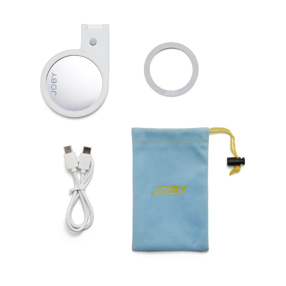 Joby Beamo Ring Light for MagSafe in White