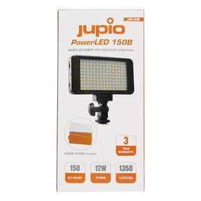 Jupio PowerLED 150B LED Light, NPF series battery, battery not included