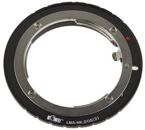 ProMaster mount adapter for Nikon F lens on Canon EOS camera