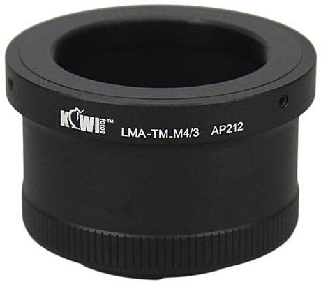 ProMaster mount adapter for T Mount lens on Micro 4/3 camera