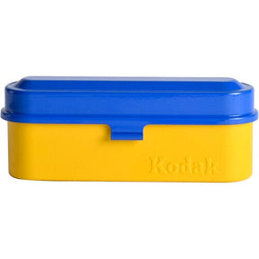Kodak 135mm steel film case in Blue/Yellow