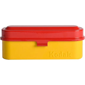 Kodak 135mm steel film case in Red/Yellow