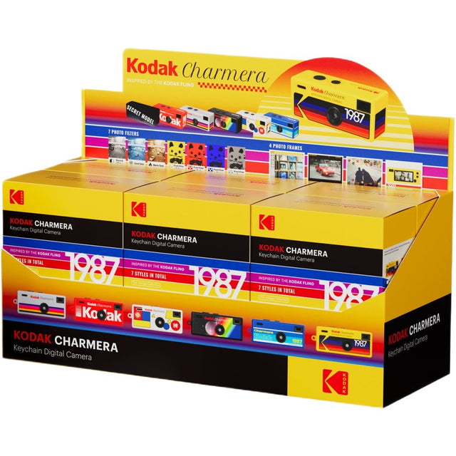 Kodak Charmera Keychain Digital Camera, 6-pack box