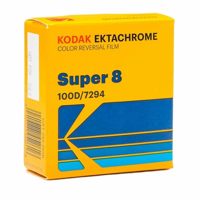 Kodak Ektachrome 100D Super 8 film, 50-ft roll