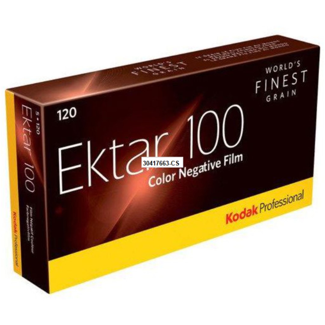 Kodak Ektar 100 ISO 120 roll colour negative film, 5 pack