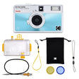 Kodak Ektar H35N half frame camera premium kit in Glazed Blue