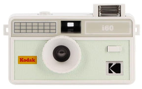 Kodak i60 35mm film camera with pop-up flash in Bud Green