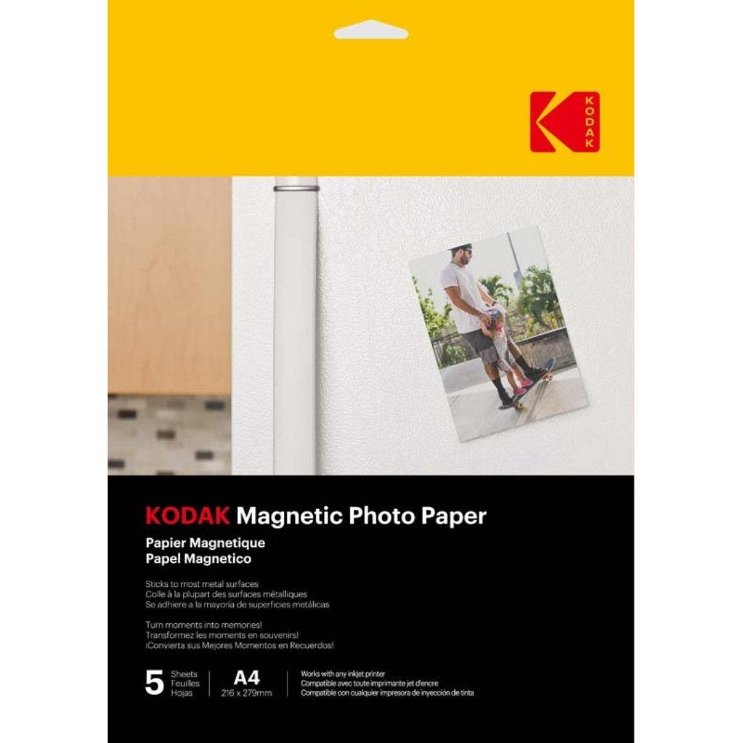 Kodak Magnetic Photo Paper, A4, 5 sheets