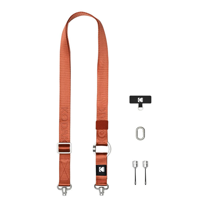 Kodak multi-purpose camera strap in burgundy
