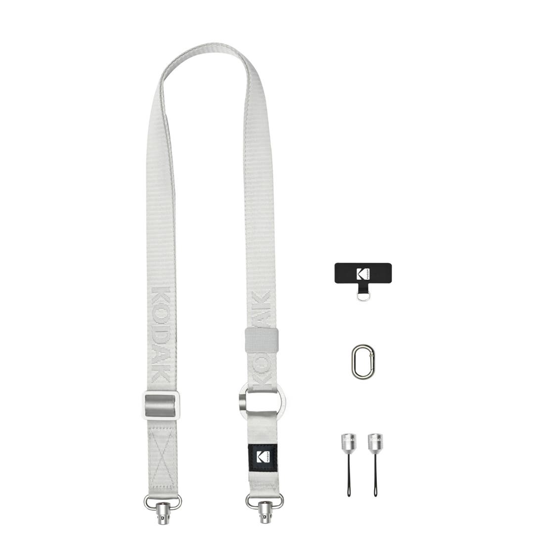 Kodak multi-purpose camera strap in silver