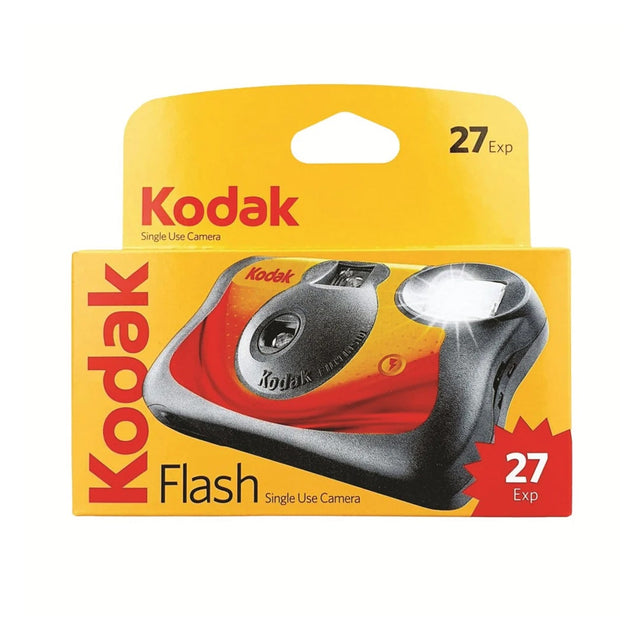 Kodak One-Time-Use disposable 35mm film camera, ISO 800, 27 exposures